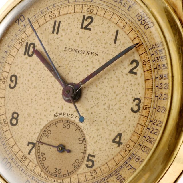 1950 Longines Stop-second