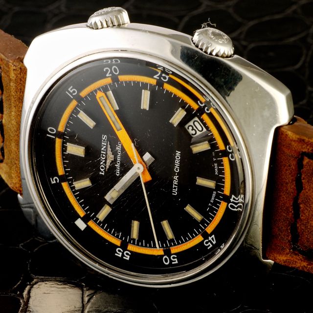 1969 Longines Ultra Chron Diver ref. 8221 3 TIMELINE.WATCH