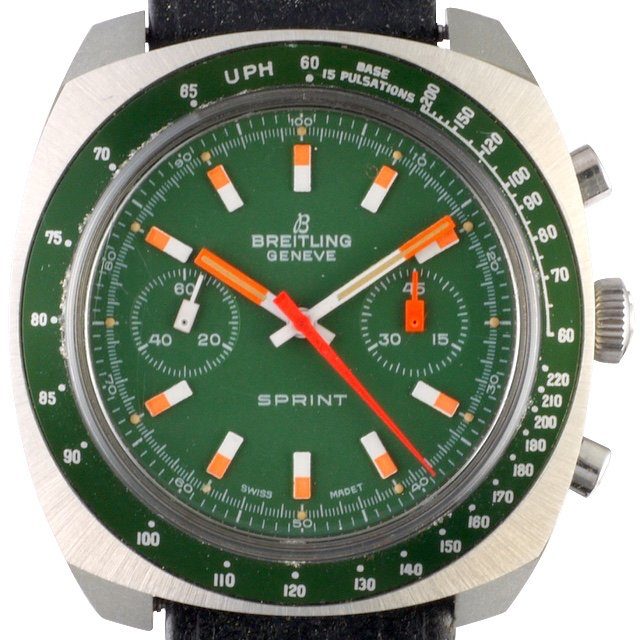 1972 Breitling Sprint ref. 2013 green dial
