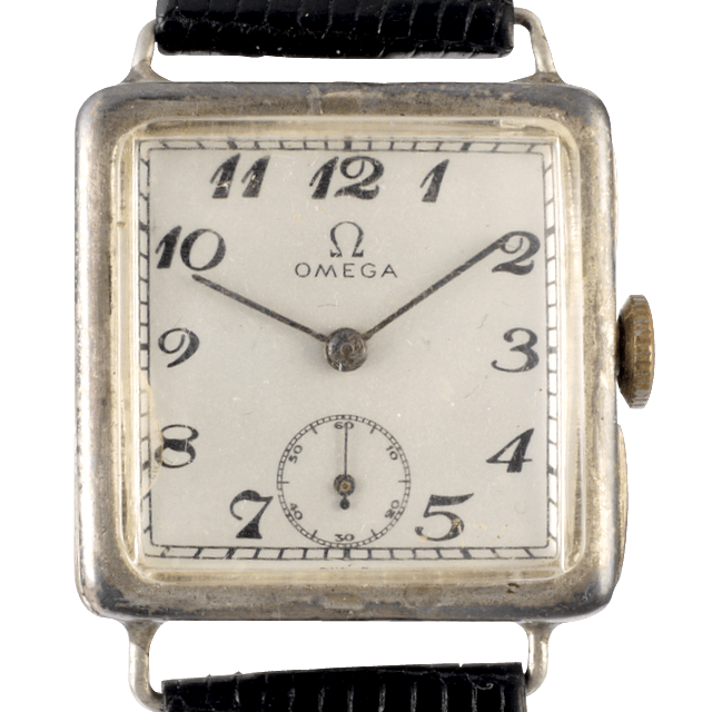 1920 Omega ref. AR 804 AL silver case