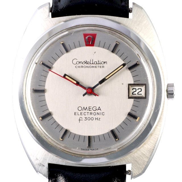 Omega constellation 2025 chronometer electronic f300hz