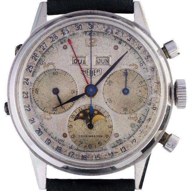 1951 Top of the line Heuer Dato-Compax, 