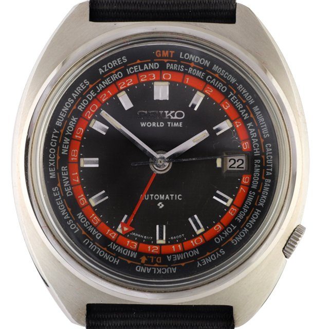 1971 Seiko World Timer ref. 6117-6400