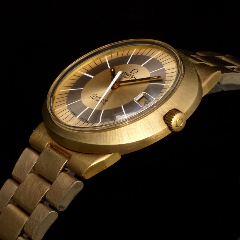 1969 Omega Dynamic gold plated CD 166.0039