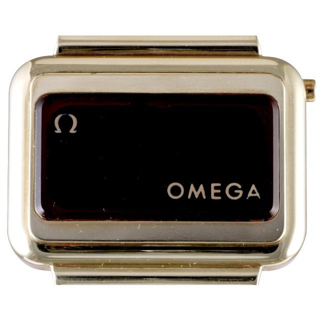 1974 Omega Constellation Digital Time Computer III gold plated ref. 196.0045 396.0833
