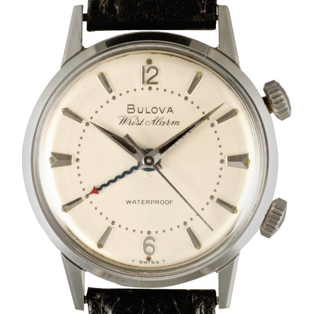 1966 Bulova Wrist Alarm waterproof