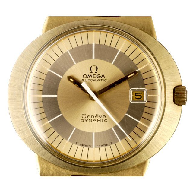 1969 Omega Geneve Dynamic gold plated case ref. CD 166.0039