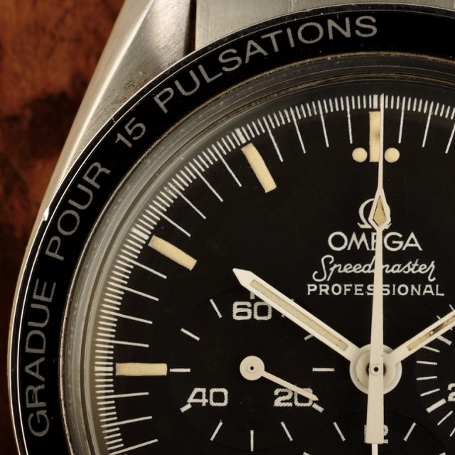 84 Omega Speedmaster Professional Moonwatch Pulsation Bezel ref. ST 145022
