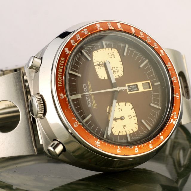 1977 Seiko Bullhead 6138-0049 Chronograph automatic watch