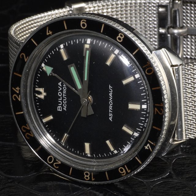 1968 Bulova Accutron Astronaut black dial - TIMELINE.WATCH collection