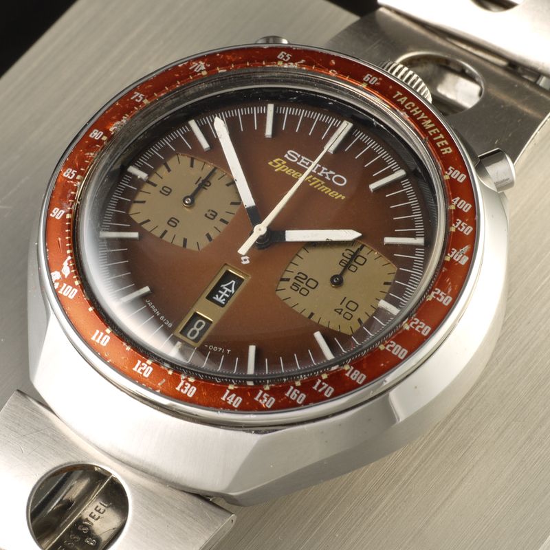 1977 Seiko Bullhead 6138-0049 Chronograph automatic watch